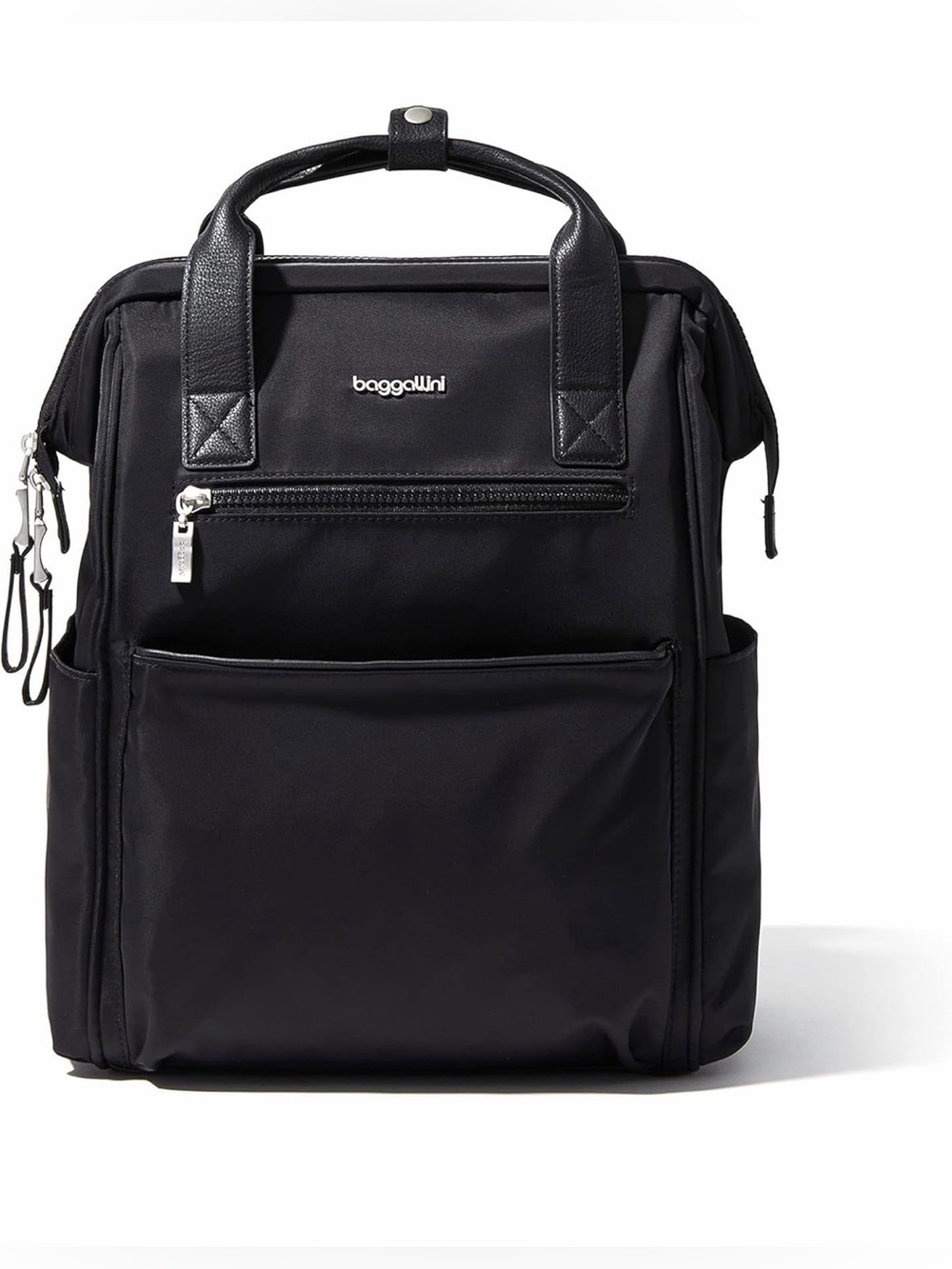 Baggallini Soho Backpack Black- Sleek Everyday/ Travel Bag NWT - Picture 6 of 11